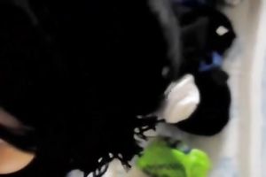 Fat chap fucking his sexy Chinese horny white wife in their bedroom