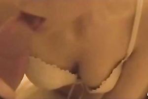 I love engulfing my boyfriend's hard ramrod and swallowing his cum