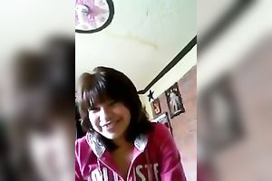 Teen gal engulfing hard pecker balls unfathomable in POV movie scene