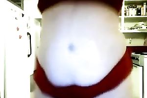 My nice-looking corpulent GF with large whoppers shakes her bulky arse like a pro