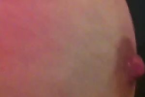 Just squeezing her breasts whilst facefucking her in the throat