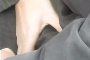 Sexy chick with large round love bubbles acquires her cum-hole eaten out