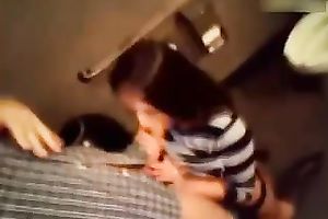 Ardent raven haired pretty housewife of my buddy knows how to engulf him dry