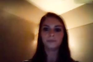 Ardent raven haired pretty housewife of my buddy knows how to engulf him dry