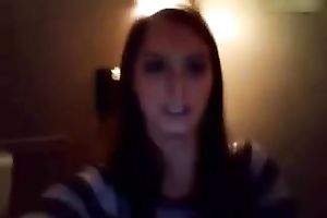 Ardent raven haired pretty housewife of my buddy knows how to engulf him dry