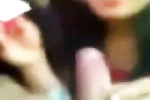 I engulf my boyfriend'd rock hard penis like a fucking cock sucker