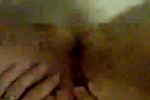 My sex-starved GF likes to finger fuck her twat in front of me