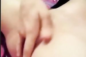 Skinny and frisky legal age teenager gal sends me her masturbation movie scene