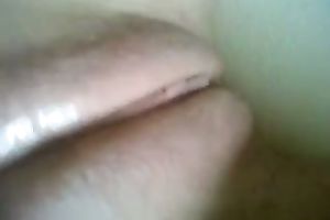 Dirty-minded GF of mine want to tease her own wet bawdy cleft on my livecam