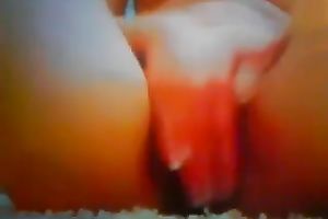 Nice love tunnel enjoyable solo show performed by non-professional anon cutie