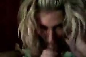 Beautiful blond girlfriend from Greece giving me astounding head