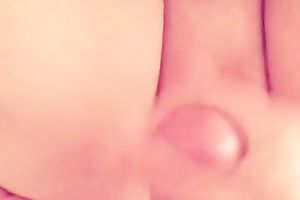 After engulfing palatable prick dark brown nympho widen legs for some mish anal sex