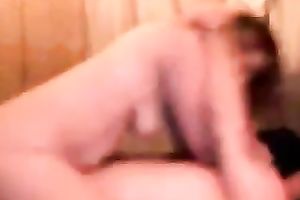 Horny German slut gives head and then takes a ride on my pecker