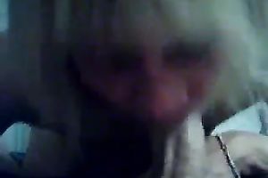 Nasty granny with diminutive saggy milk shakes sucks my hard weenie