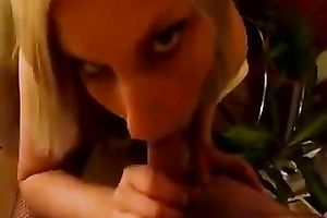 Auburn hot wifey of my buddy can't live without to give him a oral stimulation