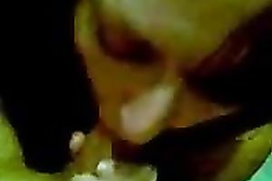 Amateur brunette cougar slutwife is kinky and slutty for irrumation