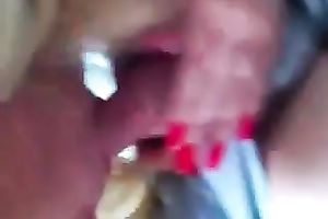 My spoiled British slutty wife knows how to give awesome head