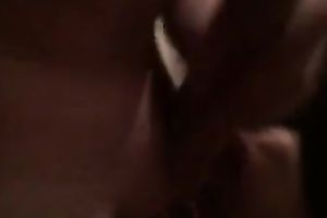 Cute natural brunette hair babe is greater quantity than willing to engulf my prick