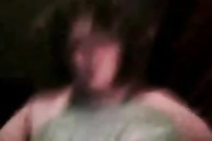 Bootyful all alone large breasted brunette hair showed me off her curves