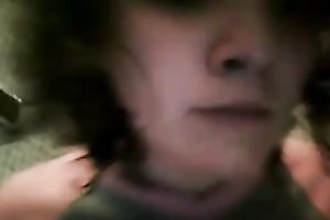 Bootyful all alone large breasted brunette hair showed me off her curves