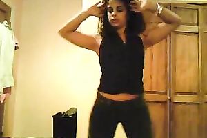 Juicy butt shaking performance by my lewd dark brown GF