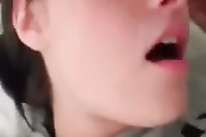 Two glamorous dark brown cuties kissed and teased each other's moist slits