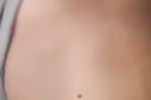 Two glamorous dark brown cuties kissed and teased each other's moist slits