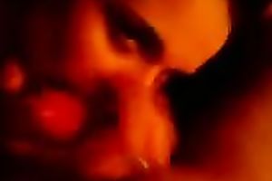 Amateur hussy works on my buddy's prick in homemade POV