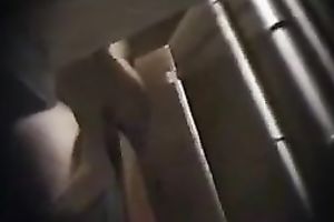 Kinky natural slut with tiny love melons but worthy bum was drilled in the changing room