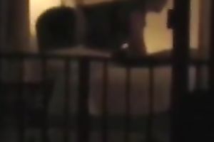 Check out quite precious voyeur sex tape of dilettante pair having steamy sex
