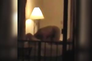 Check out quite precious voyeur sex tape of dilettante pair having steamy sex