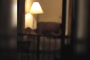 Check out quite precious voyeur sex tape of dilettante pair having steamy sex