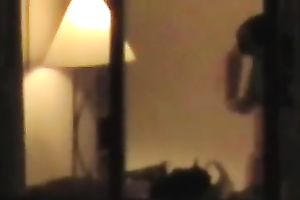 Check out quite precious voyeur sex tape of dilettante pair having steamy sex