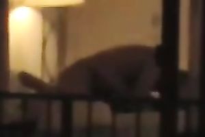 Check out quite precious voyeur sex tape of dilettante pair having steamy sex