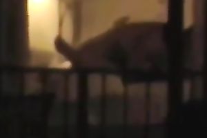 Check out quite precious voyeur sex tape of dilettante pair having steamy sex