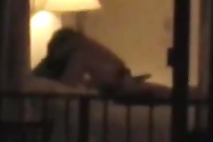 Check out quite precious voyeur sex tape of dilettante pair having steamy sex