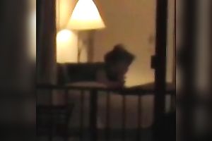 Check out quite precious voyeur sex tape of dilettante pair having steamy sex