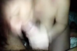 Lewd brunette hair hottie demonstrates her beloved pastime