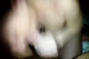 Lewd brunette hair hottie demonstrates her beloved pastime