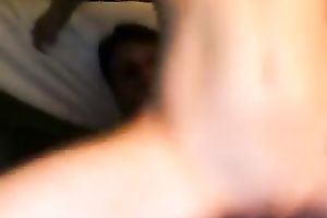 Raven haired yummy and bootyful cowgirl was willing for some oral-stimulation enjoyment