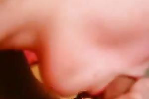 My barefaced girlfriend knows how to give a great head