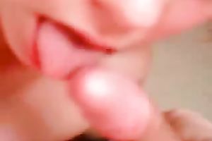 My barefaced girlfriend knows how to give a great head