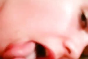 My barefaced girlfriend knows how to give a great head