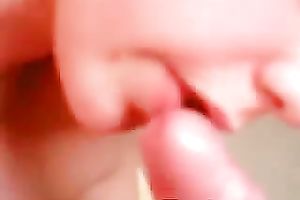 My barefaced girlfriend knows how to give a great head