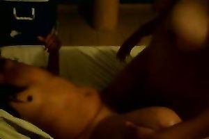 My skanky girlfriend is indeed into having sex in missionary position