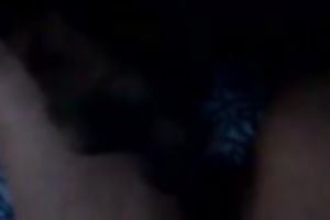 Indian chunky woman watching me jerking off on her