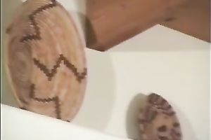 breasty chick acquires her cum-hole gangbanged by her old ally