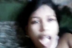 Slutty Indian wife receives biggest facial jizz flow in amateur video