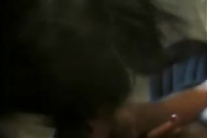 Chunky Asian cougar with shaggy cum-hole can't live without three-some