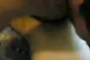 Submissive and cute youthful Arab wifey gangbanged on livecam